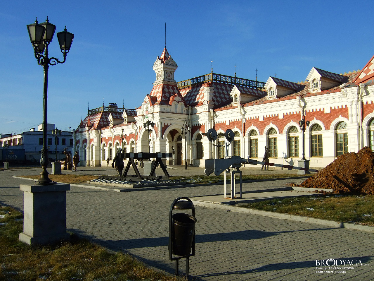 Старый вокзал, Вокзальная 14, Екатеринбург (Old Yekaterinburg railway station)
